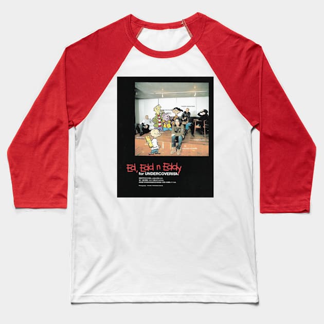 Ed, Edd n Eddy Magazine Baseball T-Shirt by wtsn